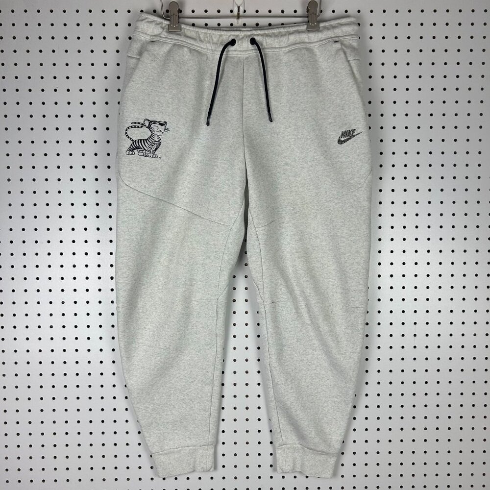 Nike Tech‎ Memphis Tigers Basketball Joggers XL Team Issued Penny Hardaway Gray